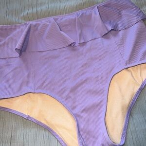 NWOT Kortni Jeane Lavender Bikini Bottom